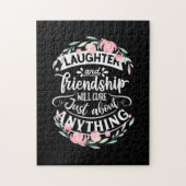 Gelach en vriendschap legpuzzel (Verticaal)