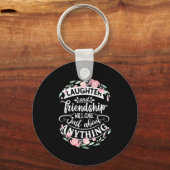 Gelach en vriendschap sleutelhanger (Voorkant)