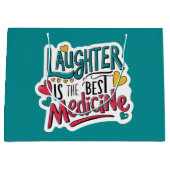 Gelach is de beste medicijntas groot cadeauzakje (Voorkant)