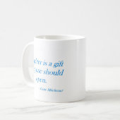 Gelach is een geschenk ... koffiemok (Voorkant links)
