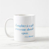 Gelach is een geschenk ... koffiemok (Links)