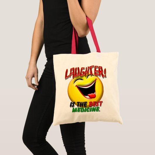 Gelach is het beste medicijn tote bag (Voorkant (product))