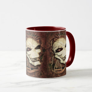 Gelach Skull Gothic Fantasy Art Mok