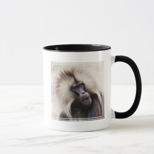 Gelada baviaan, Ethiopië Mok (Rechts)