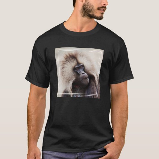 Gelada baviaan, Ethiopië T-shirt (Voorkant)