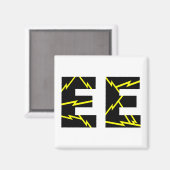 Geladen EE Electrical Engineering Magneet (Voorkant / Achterkant)