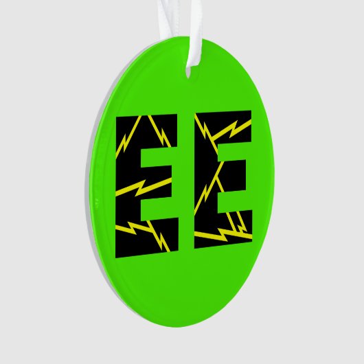 Geladen EE Electrical Engineering Ornament (voorkant)