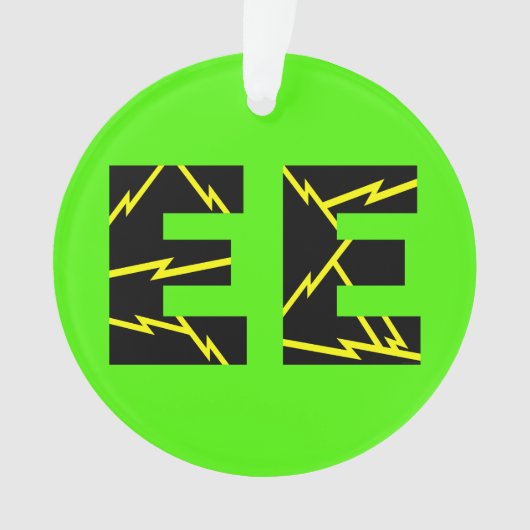 Geladen EE Electrical Engineering Ornament (voorkant)