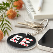 Geladen EE Electrical Engineering Sleutelhanger (Voorkant Rechts)