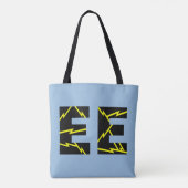 Geladen EE Electrical Engineering Tote Bag (Achterkant)