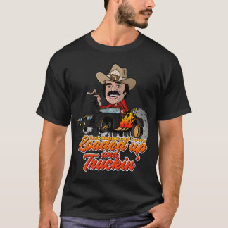 Geladen en rijdend Sticker T-shirt