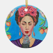 Geladen IJ-keramisch Ornament (Voorkant)