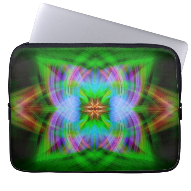 Geladen Laptop Sleeve (Voorkant)