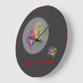 Geladen masker - grote klok (Hoek)