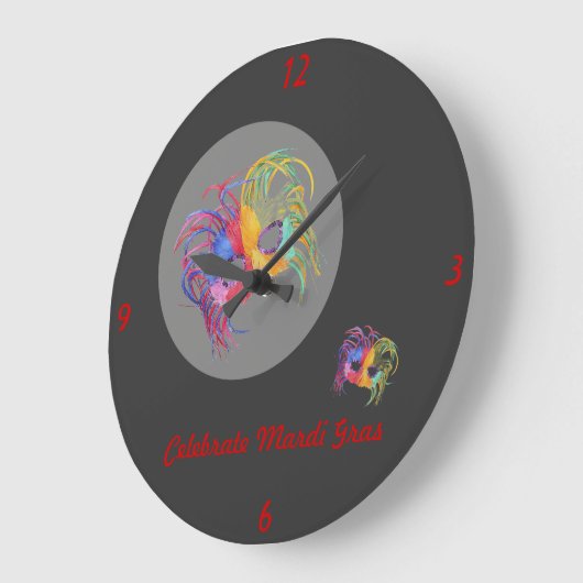 Geladen masker - grote klok (Hoek)