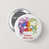 Geladen masker - ronde button 5,7 cm (Voorkant /achterkant)