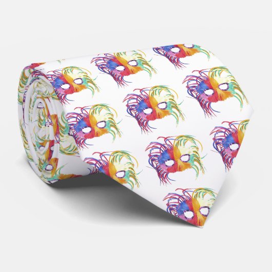 Geladen masker - stropdas (Opgerold)