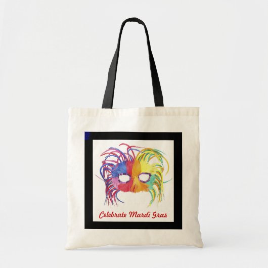 Geladen masker - tote bag (Voorkant)