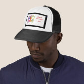 Geladen masker - trucker pet (In situ)