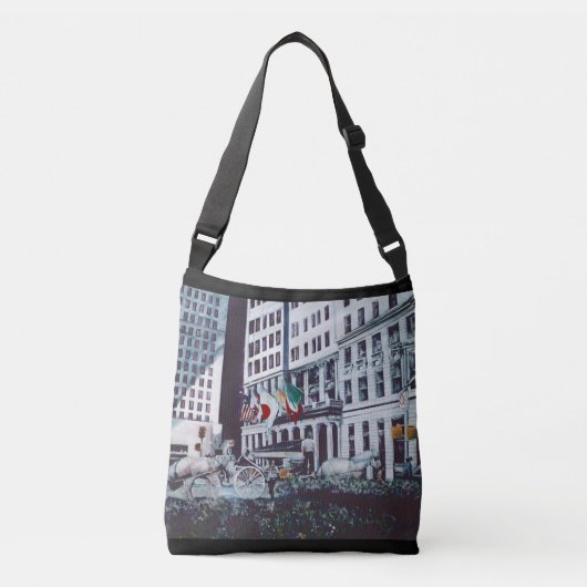 Geladen met Personal Imagery, New York City Crossbody Tas (Voorkant)