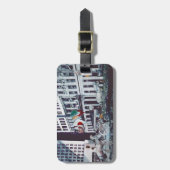 Geladen met persoonlijke beelden bagagelabel (Voorkant verticaal)