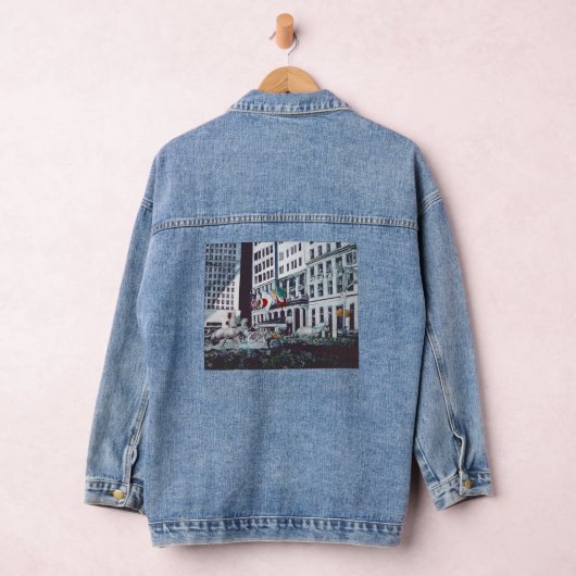 Geladen met persoonlijke beelden denim jacket (Hangar)