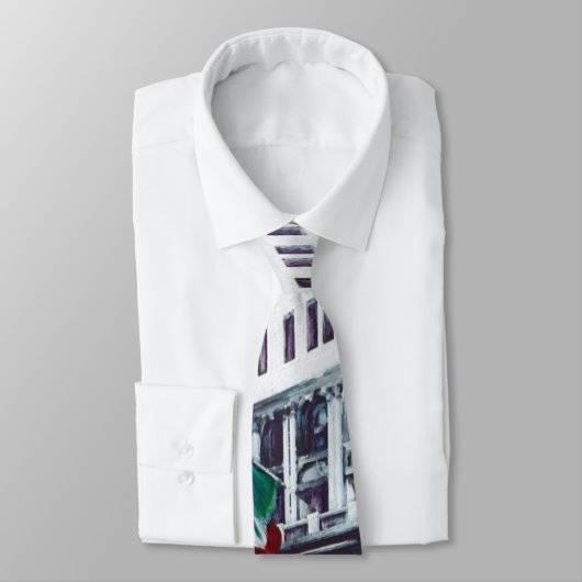 Geladen met persoonlijke beelden stropdas (Gebonden)