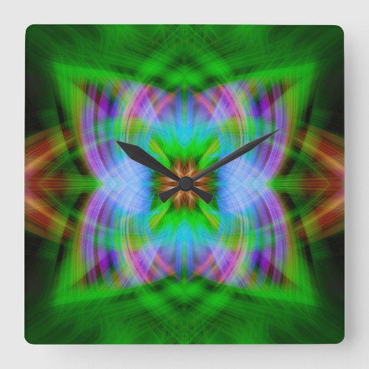 Geladen Vierkante Klok (Voorkant)