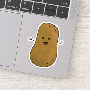 Geladige Aardappel Sticker