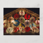 gelamineerde parasols briefkaart (Voorkant)