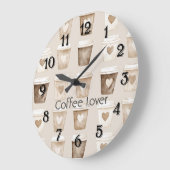 Gelamineerde placemat grote klok (Hoek)