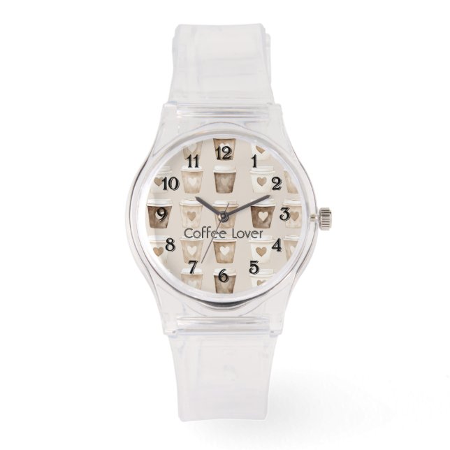 Gelamineerde placemat horloge (Voorkant)