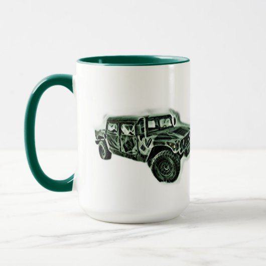 Geländefahrzeug grün mok (Links)