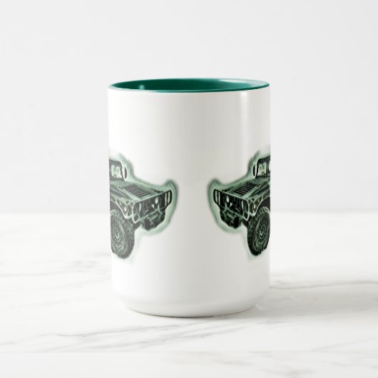 Geländefahrzeug grün mok (Midden)