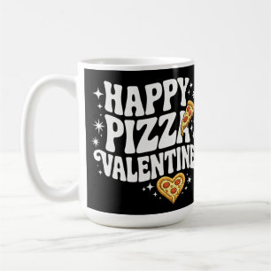 Gelange Pizza Valentijn Grappige Pizza Liefdesontw Koffiemok