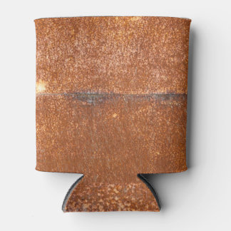 Gelast oud metaal, roesttextuur. blikjeskoeler