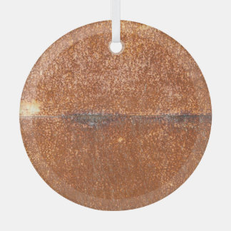 Gelast oud metaal, roesttextuur. glas ornament