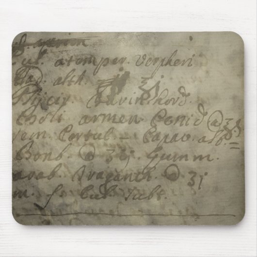 Gelateerd, verlooppapier, met zachte textuur, brui muismat (Voorkant)