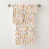 Gelatensmaak: Mint Chip, Passionfruit, Mango Yum Bad Handdoek (Insitu)