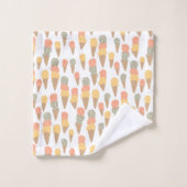 Gelatensmaak: Mint Chip, Passionfruit, Mango Yum Bad Handdoek (Wasdoekje)