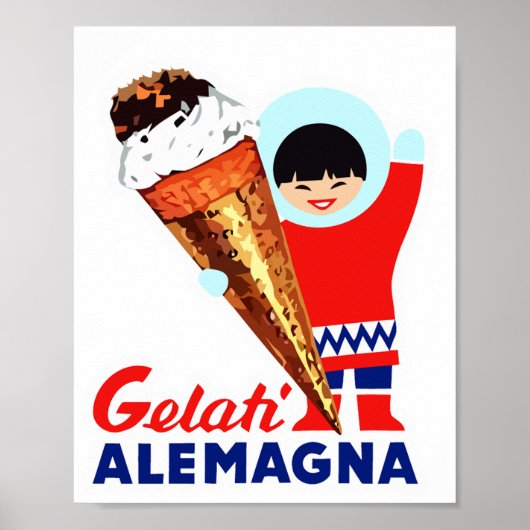 GELATI ALEMAGNA 2 POSTER (Voorkant)