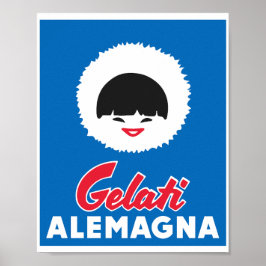 GELATI ALEMAGNA 5 POSTER