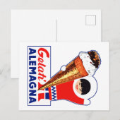 GELATI ALEMAGNA BRIEFKAART (Voorkant / Achterkant)