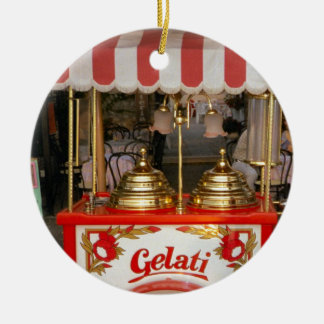 Gelati, Italiaanse ijskap Keramisch Ornament