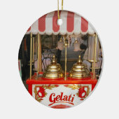 Gelati, Italiaanse ijskap Keramisch Ornament (Links)
