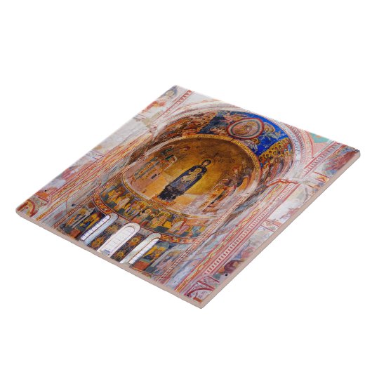 Gelati klooster tegeltje (Zijkant)