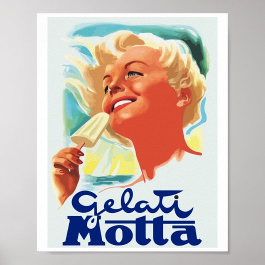 GELATI MOTTA POSTER (Voorkant)