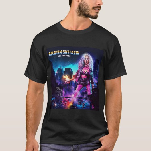 Gelatin Skelatin Grote Problemen T-shirt (Voorkant)