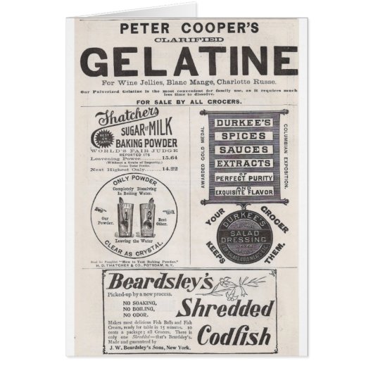 Gelatine, kabeljauwvis en meer (Voorkant)