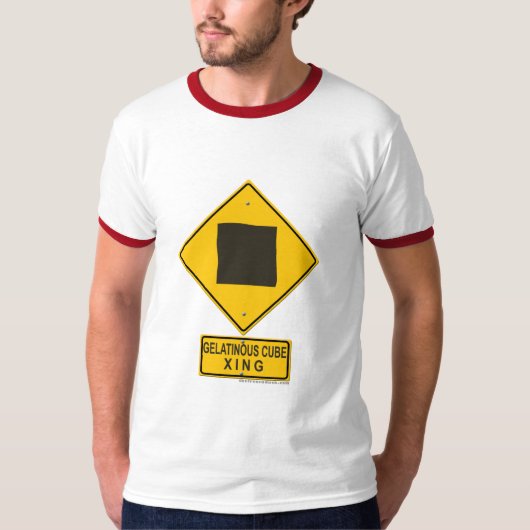 Gelatinous Cube XING T-shirt (Voorkant)
